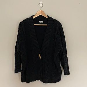 LL Bean Signature Fisherman Cropped Cardigan